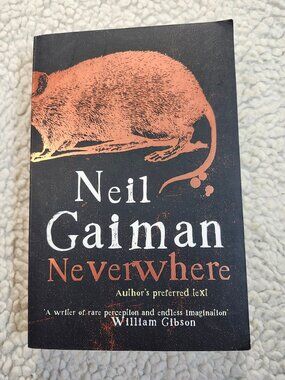 Neil Gaiman Neverwhere Paperback Authors Preferred Text Review Fiction Novel